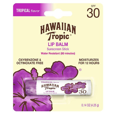 HAWAIIAN TROPIC LIP BALM TROPCAL SPF30 0.14OZ