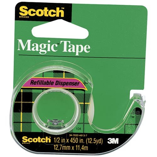 SCOTCH TAPE MAGIC TRAN 1/2 X 450"