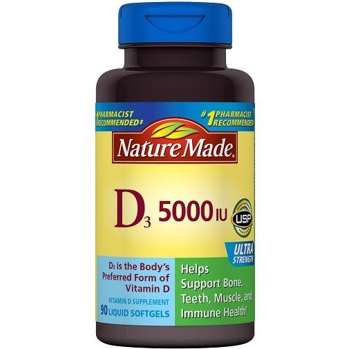 VITAMIN D LIQUIGEL 5000 IU 90 NM 2621