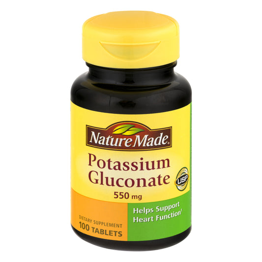 POTASSIUM GLUCONATE TAB 550 MG 100 NM 1358