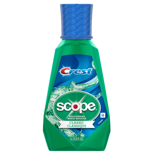 CREST SCOPE CLASSIC ORIGINAL MINT RINSE 1 LT