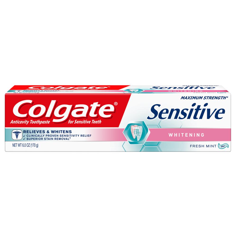 COLGATE T/PASTE SENS MAX STR + WHITENING 6 CG