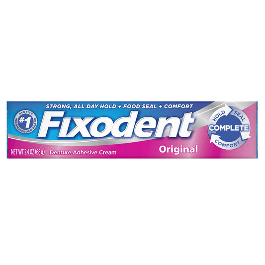 FIXODENT DENTURE ADHESIVE CREAM ORIG 2.4 OZ