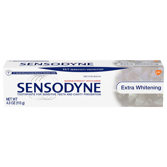 SENSODYNE TOOTHPASTE EXTRA WHITENING 4 OZ