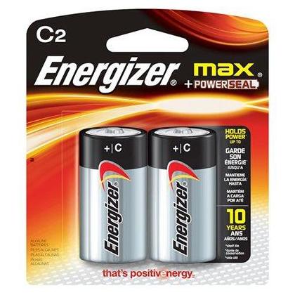 ER BATTERY ENERGIZER ALKALINE C #E93BP2