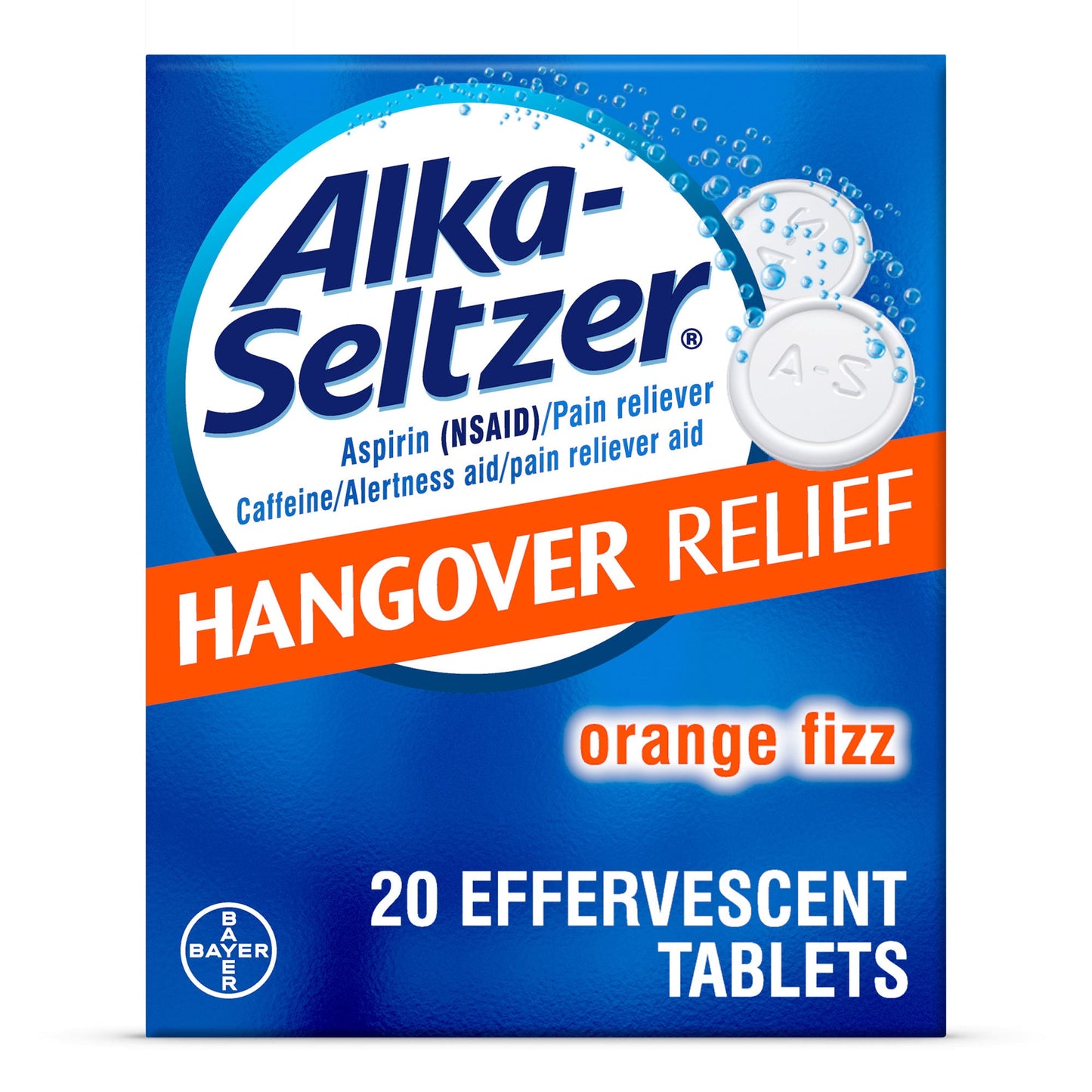 ALKA SELTZER HANGOVER RELIEF EFF TAB 20 ORNG