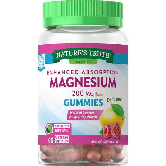 MAGNESIUM GUMMIES 200 MG 60 NT