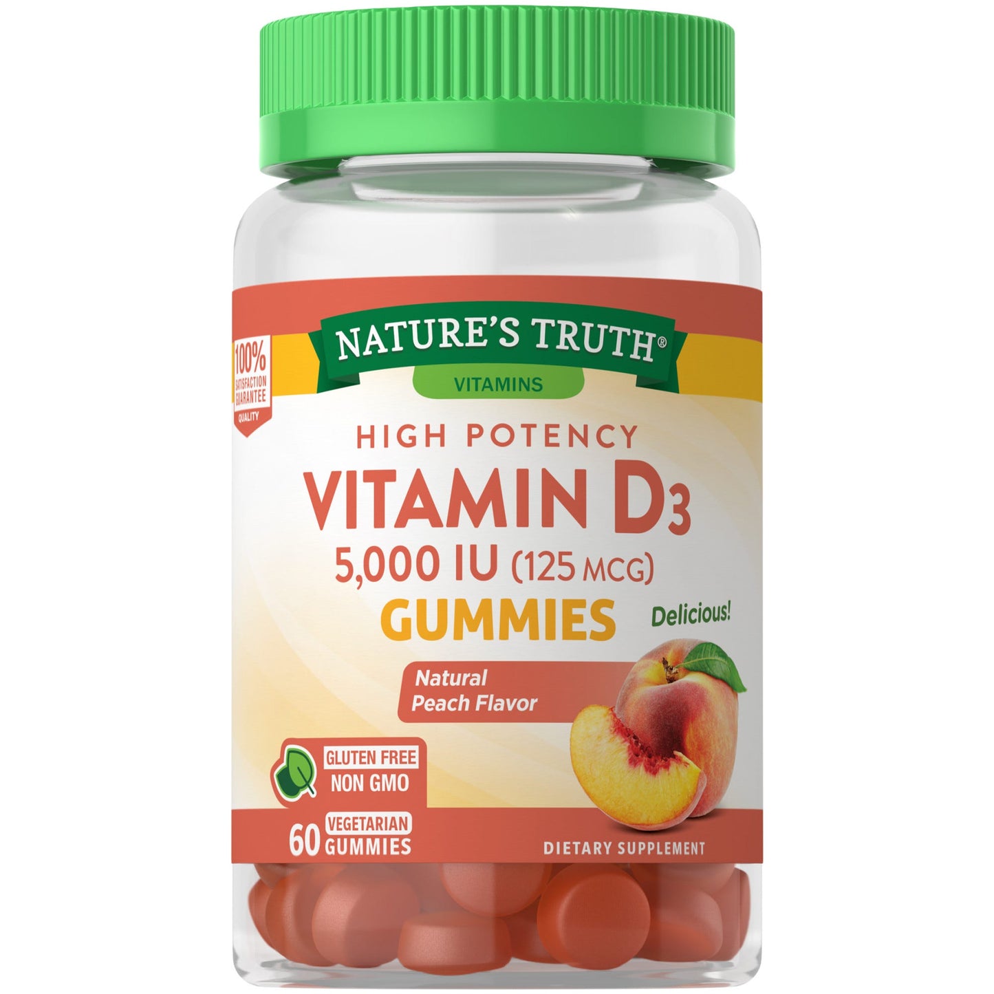 VIT D GUMMIES 5000 IU 60 NT