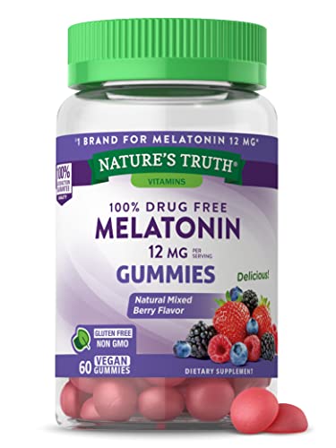 MELATONIN GUMMIES 12 MG 60 NT