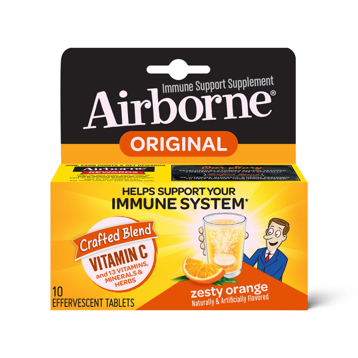 AIRBORNE TAB ORANGE 10
