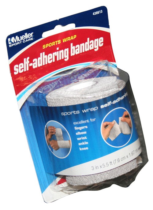 TAPE SPORTS WRAP SELF-ADHERING 3" X 5.5'