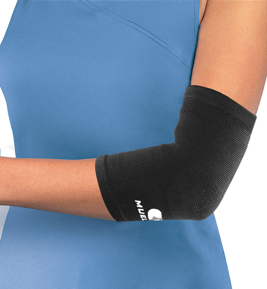 ELBOW BRACE ELASTIC BLACK LG