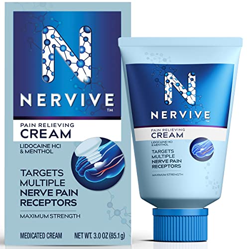 NERVIVE PAIN RELIEVING CREAM MAX STRGTH 3 OZ