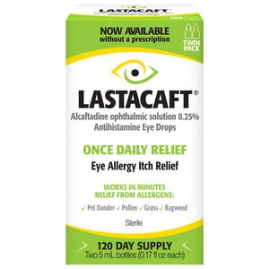 LASTACAFT OPHTHALMIC SOL 0.25% 2 X 5 ML