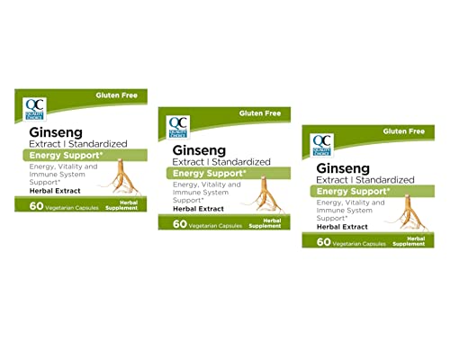 QC GINSENG EXTRACT VEGETARIAN CAP 60