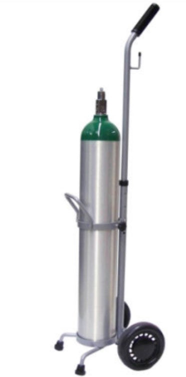 OXYGEN CART CARRIES 1 D/E CYLINDER