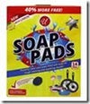 STEEL WOOL SOAP PAD W/LEMON 14