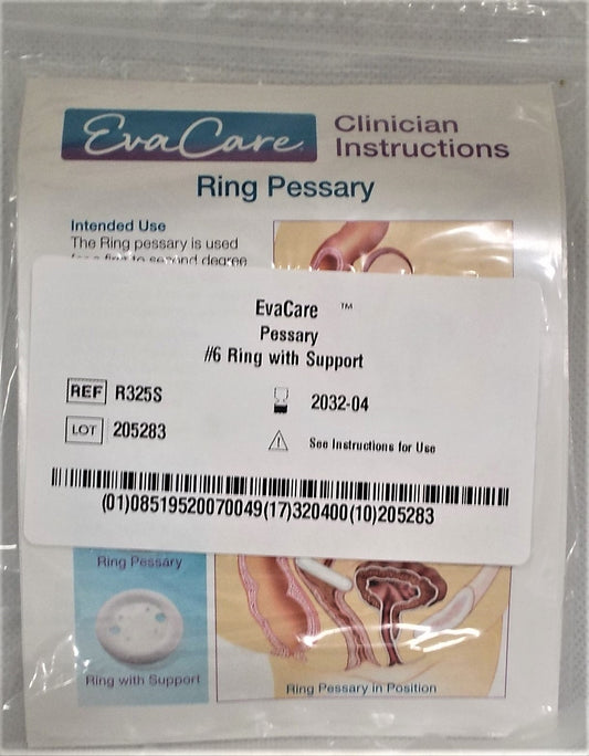 PESSARY RING W/SUPPORT 3.25" #6