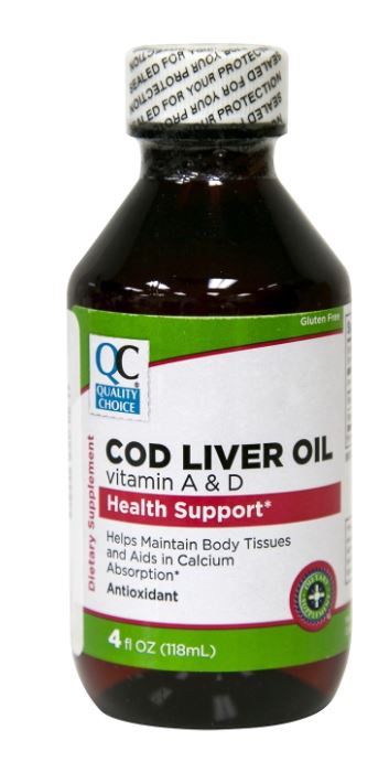 QC COD LIVER OIL 4 OZ