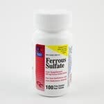 QC FERROUS SULFATE TAB 325 MG (5GR) 100