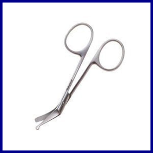 SCISSORS OSTOMY CURVED W/BLUNT TIP 4 1/2"