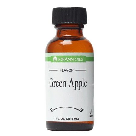 LORANN OIL GREEN APPLE FLAVOR 1 OZ