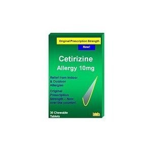 CETIRIZINE CHEW TAB 10 MG 30 (OTC) SANDOZ
