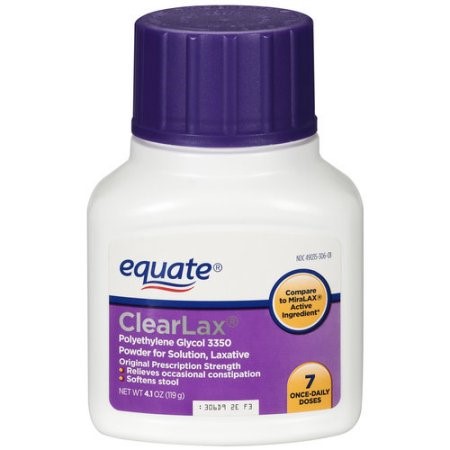 GS CLEARLAX POLYETHYLENE GLYCOL 3350 4.1 OZ