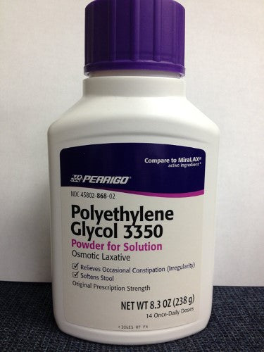 POLYETHYLENE GLYCOL 3350 POWDER 238 GM PADAGI