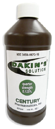 DAKINS SOLUTION .125% 16 OZ