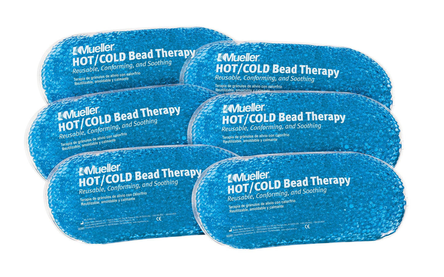 HOT COLD BEAD THERAPY REUSE BLUE
