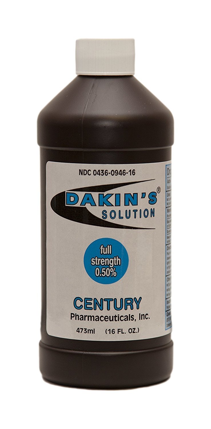 DAKINS SOLUTION .5% 16 OZ