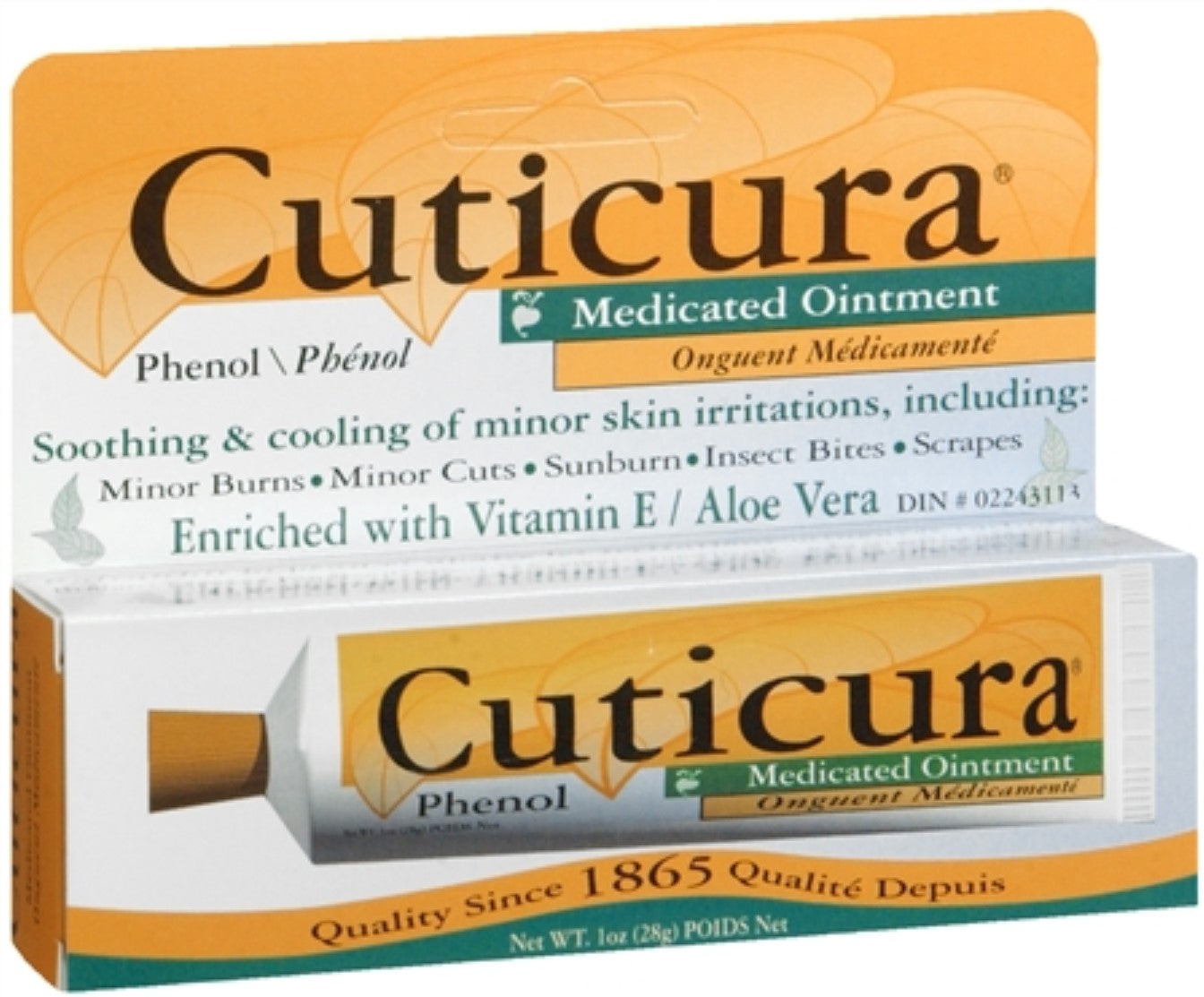 CUTICURA PAIN RELIEVING MEDIC OINTMENT 1 OZ