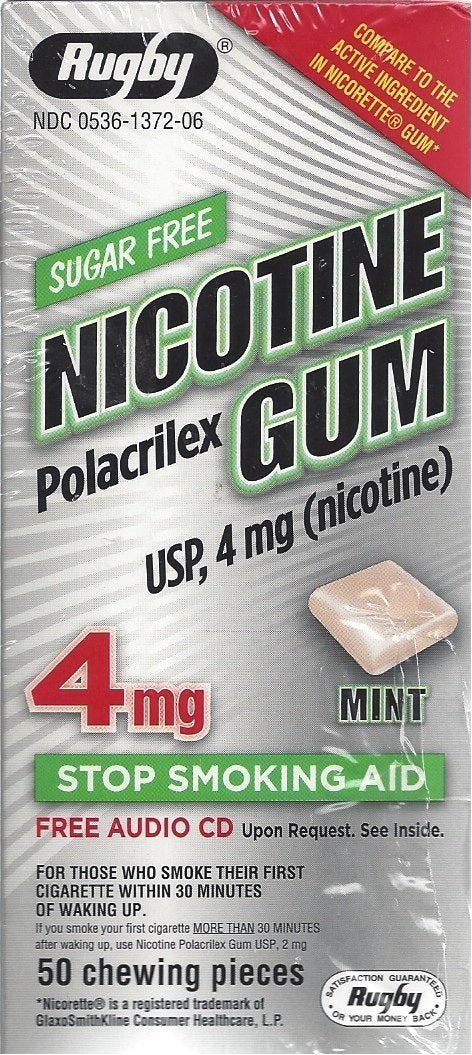 NICOTINE GUM REFILL KIT 4 MG 50 MINT RUGBY