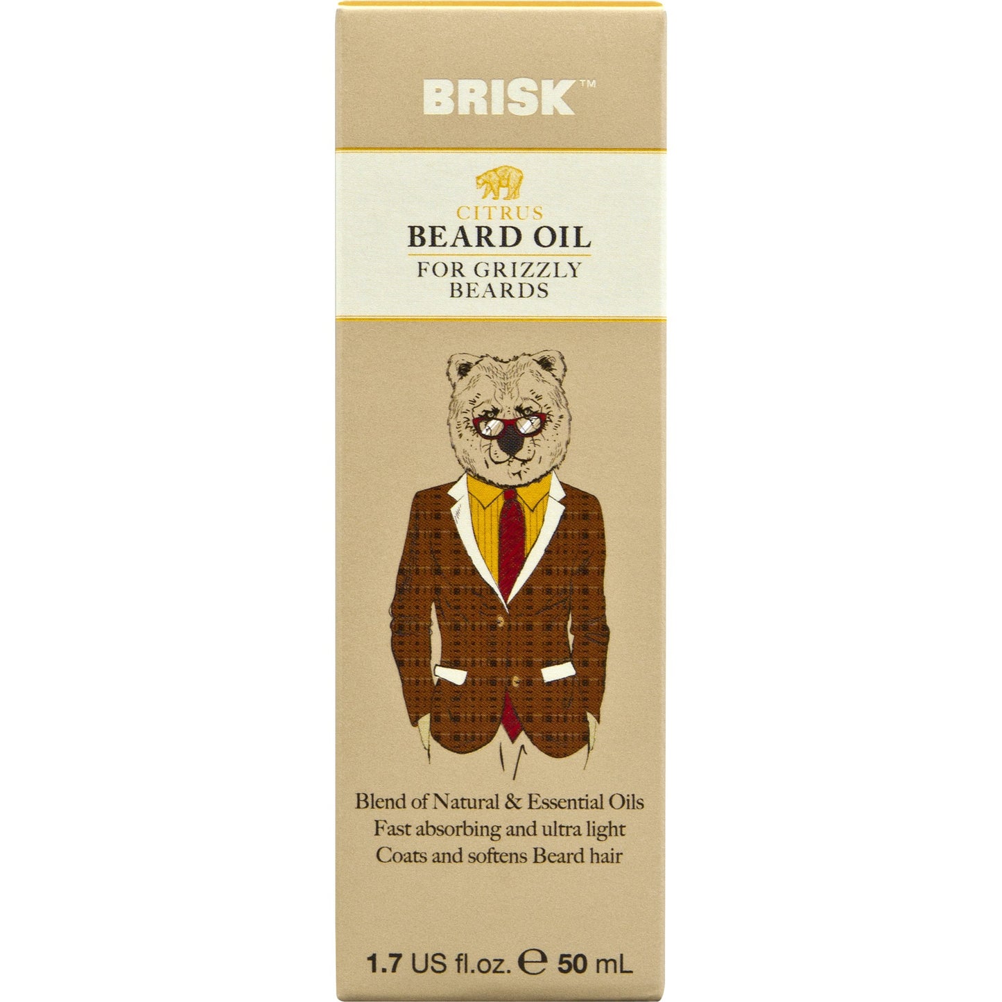 BEARD OIL CITRUS 1.7 OZ