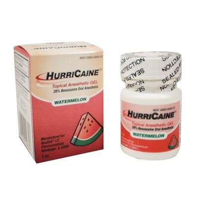 HURRICAINE GEL WATERMELON JAR 1 OZ