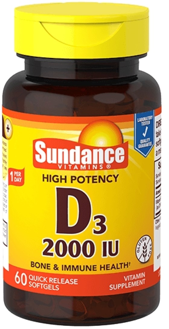 VITAMIN D-3 SOFTGEL 2000 IU (50 MCG) 60 SUND