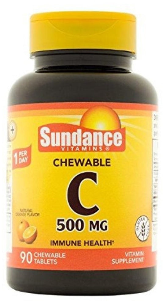 VITAMIN C CHEW TAB 500 MG 90 SUNDANCE