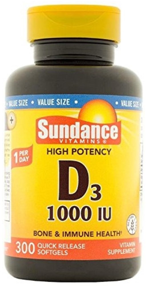 VITAMIN D-3 SOFTGEL 1000 IU (25 MCG) 300 SUND