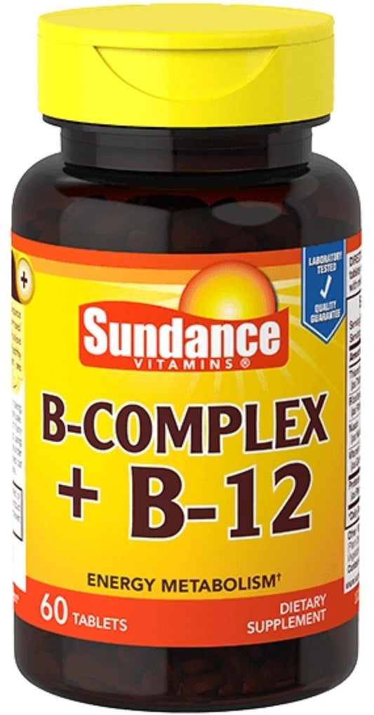 VITAMIN B COMPLEX W/B-12 TAB 60 SUNDANCE