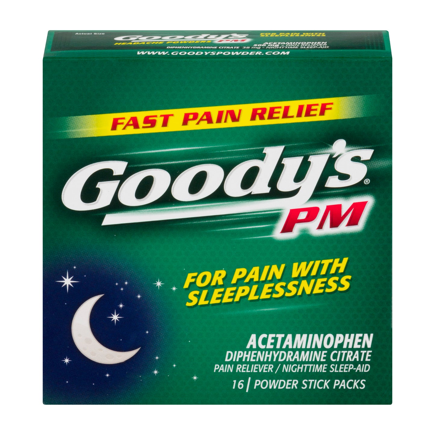 GOODY'S PM POWDER 16