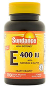 VITAMIN E W/DL-ALPHA SOFTGEL 400 IU 100 SUNDA