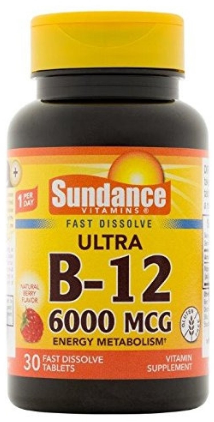 VITAMIN B-12 FD TAB 6000 MCG 30 SUNDANCE