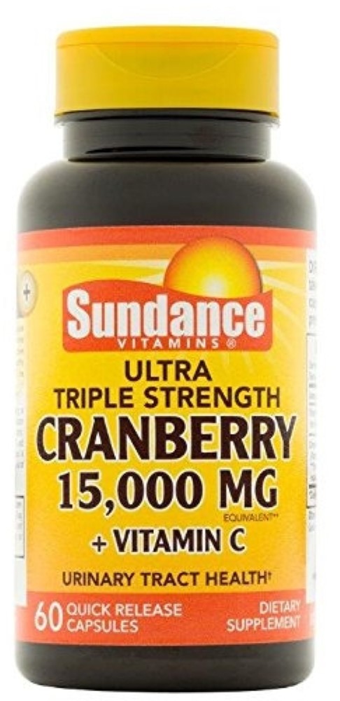 CRANBERRY CAP 30,000 MG W/VITAMIN C 60 SUND