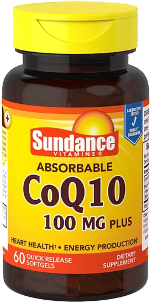 CO Q-10 SOFTGEL 100 MG W/BLACK PEPPER 60 SUND