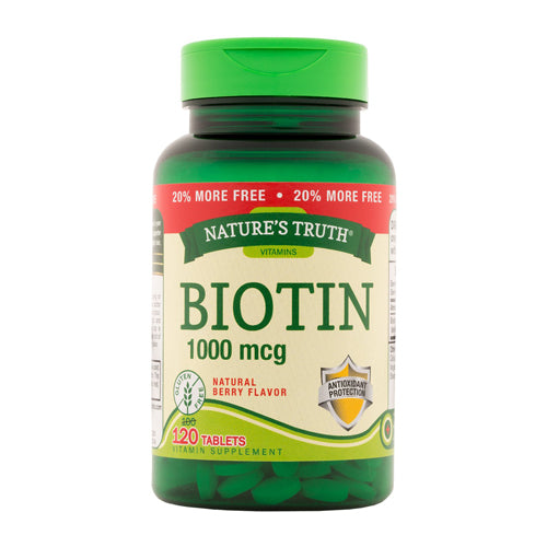 BIOTIN 1000 MCG TAB 120 NT