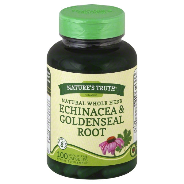 ECHINACHEA & GOLDENSEAL ROOT CAP 100 NT