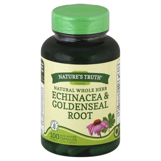 ECHINACHEA & GOLDENSEAL ROOT CAP 100 NT