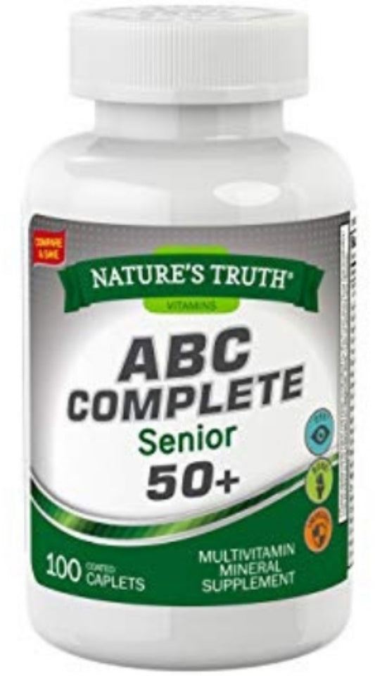 ABC COMPLETE SENIOR MULTI 50+ TAB 100 NT
