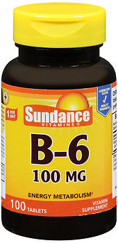 VITAMIN B-6 TAB 100 MG 100 SUNDANCE